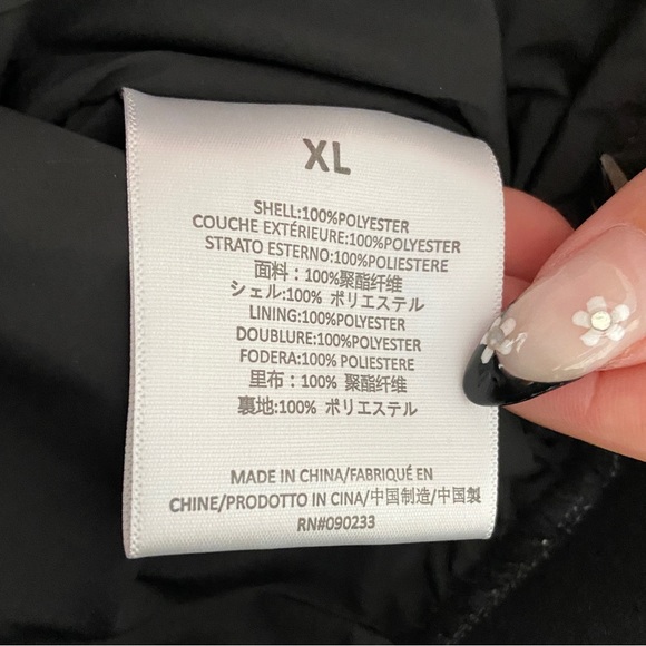 New ESSENTIALS Fear of God Black Polyester Cargo Pants size XL - Picture 8 of 9